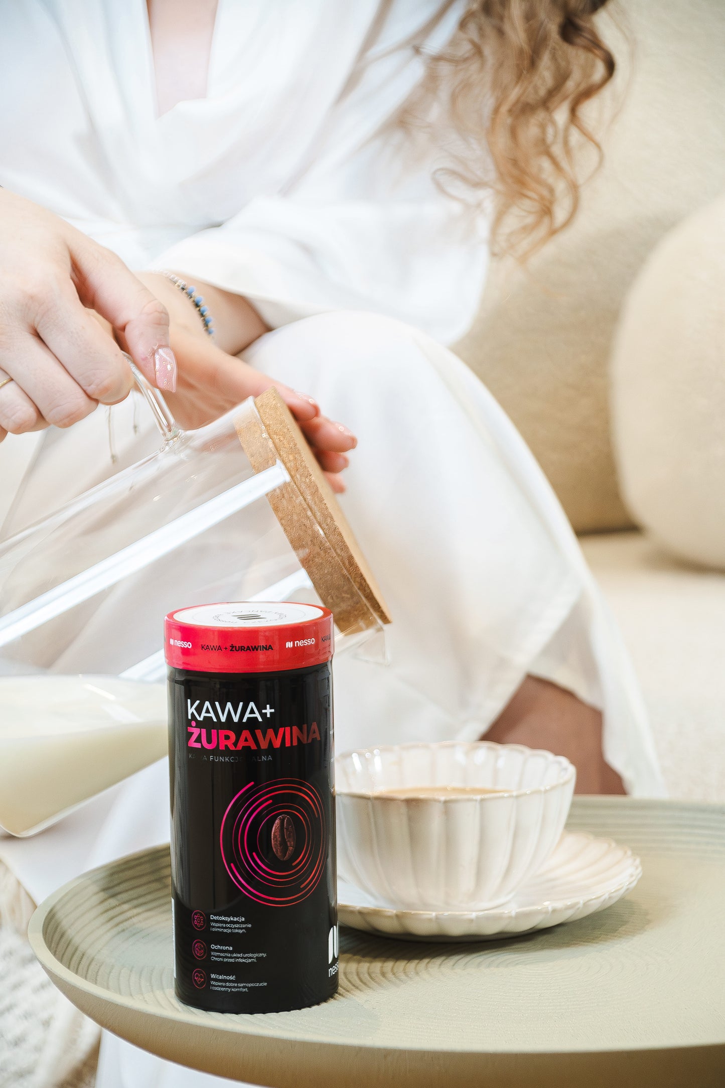 Kawa+ Żurawina